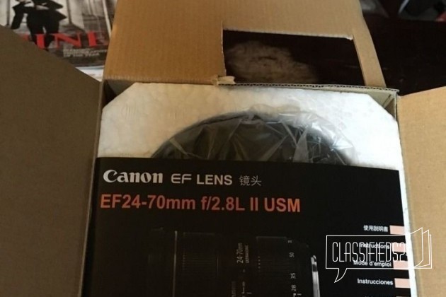 Canon 24-70 мм F/2.8 L II USM в городе Нижний Новгород, фото 2, стоимость: 75 000 руб.