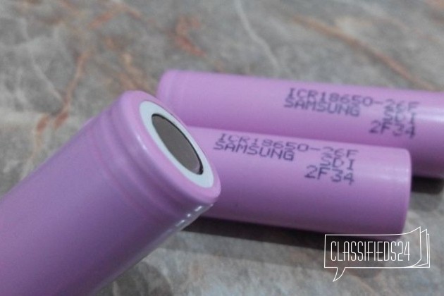 18650 Samsung 2600mAh в городе Георгиевск, фото 2, телефон продавца: +7 (919) 737-28-37