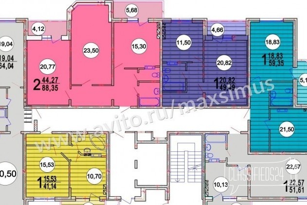 2-к квартира, 89 м², 11/13 эт. в городе Анапа, фото 1, телефон продавца: +7 (953) 069-65-23