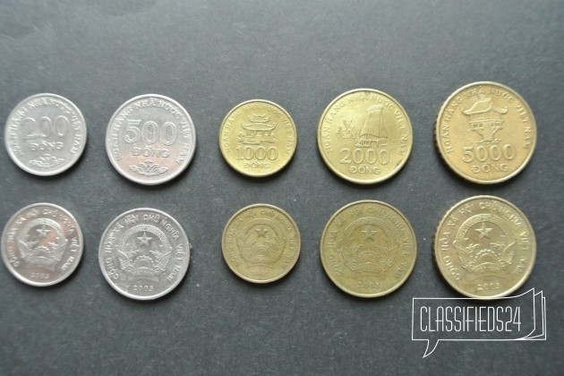 Вьетнамские монеты в городе Благовещенск, фото 1, телефон продавца: +7 (924) 142-25-33
