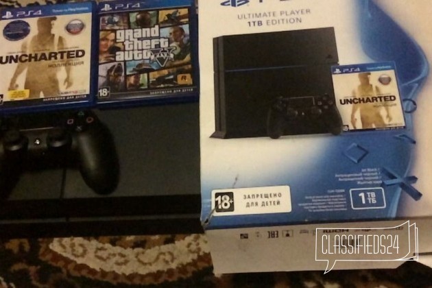 PS4 1TB + GTA5 в городе Новочеркасск, фото 3, стоимость: 20 000 руб.