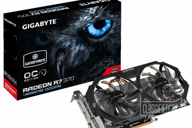 Видеокарта Radeon r7 370 4gb в городе Красноярск, фото 1, телефон продавца: +7 (913) 561-95-10