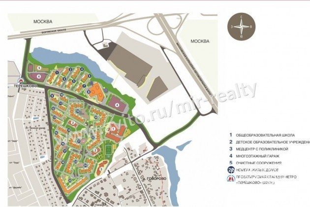 2-к квартира, 93 м², 3/12 эт. в городе Видное, фото 2, Новостройки