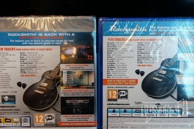 Игра Rocksmith 2014 PS3 / PS4 в городе Ростов-на-Дону, фото 2, Игры для приставок