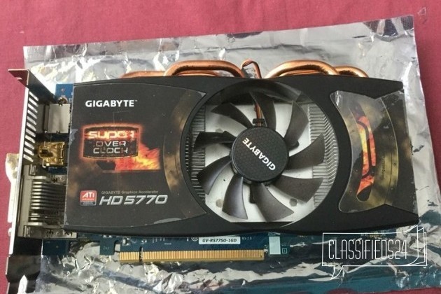 Gigabyte HD-5770 (GV-R577S0-1GD) в городе Москва, фото 1, телефон продавца: +7 (925) 206-40-17