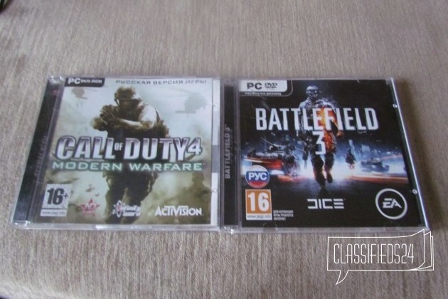 Battlefield3 и call of duty4 modern warfare для пк в городе Санкт-Петербург, фото 1, телефон продавца: +7 (904) 552-13-40