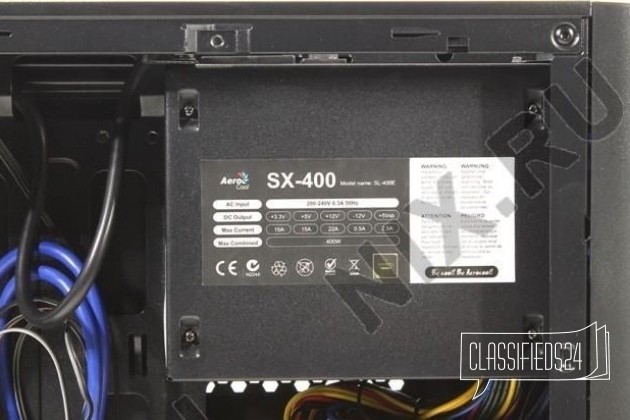 AeroCool Cs-101 400W Black Новый полный комплект в городе Волжский, фото 3, Корпуса