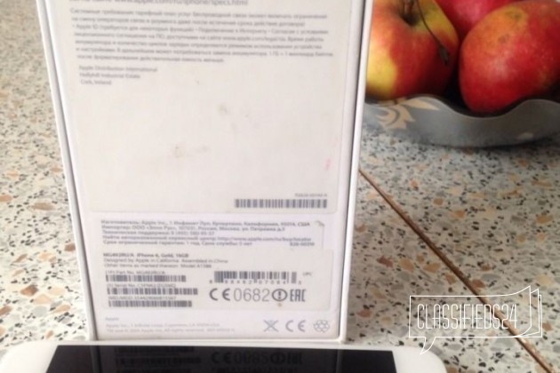 Apple iPhone 6 16 gb gold в городе Димитровград, фото 4, Мобильные телефоны