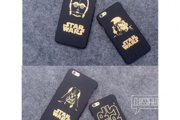 Чехлы с софт-тач покрытием Star Wars iPhone 5/6/6s в городе Самара, фото 1, телефон продавца: +7 (927) 615-55-57