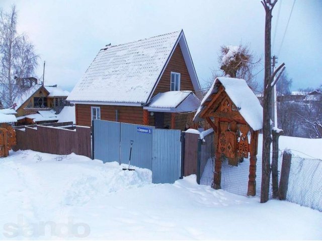 Новый двухэтажный бревенчатый дом на Волге в селе Решма Ивановской обл в городе Кинешма, фото 1, Продажа домов за городом