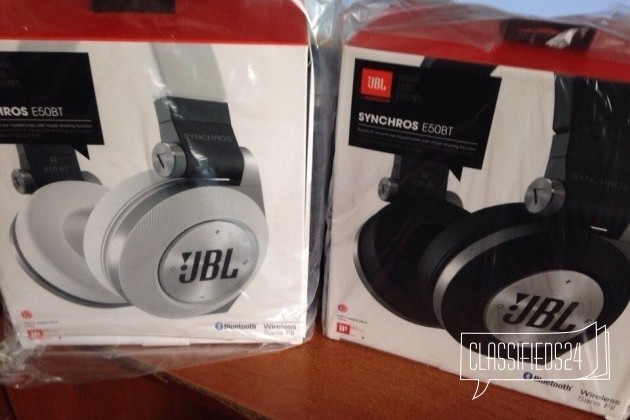 Наушники JBL Synchros E50BT в городе Воронеж, фото 1, телефон продавца: +7 (920) 448-49-20