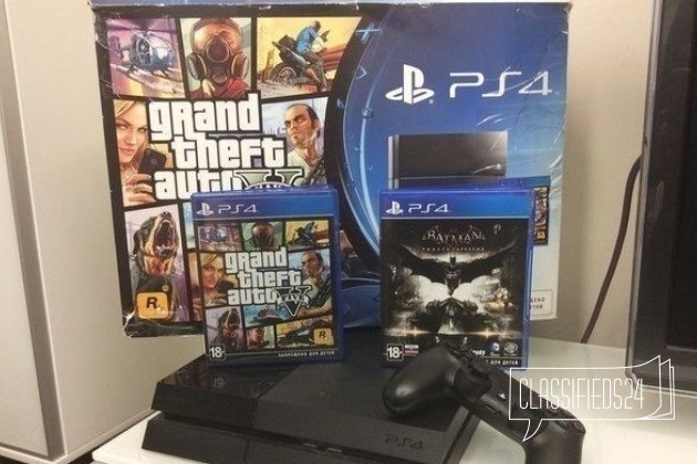 PlayStation 4 500Gb + 2 Игры в городе Калининград, фото 1, стоимость: 20 500 руб.