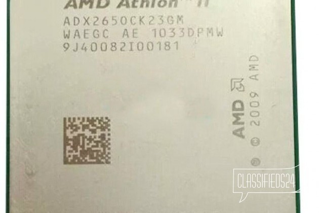 3.3GHz AMD Athlon II X2 265 (AM3, L2 2048Kb) в городе Екатеринбург, фото 1, телефон продавца: +7 (950) 647-13-25