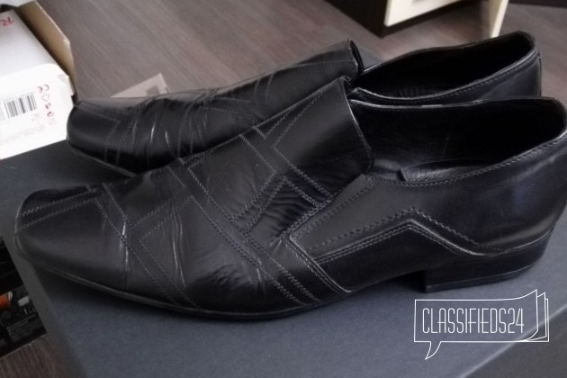 Туфли мужские черные иск. кожа в городе Ростов-на-Дону, фото 1, стоимость: 400 руб.
