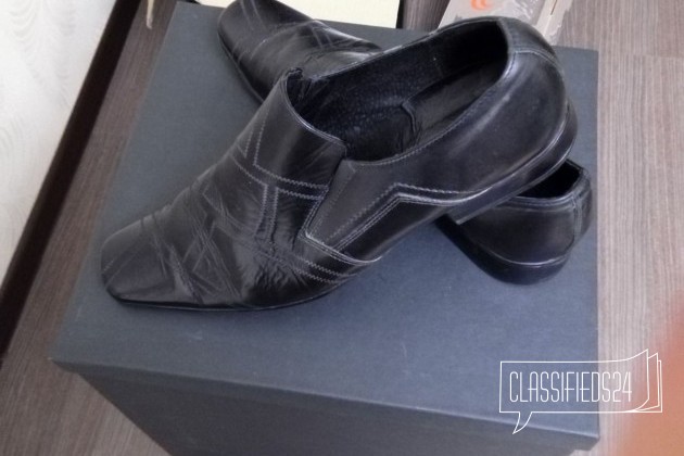 Туфли мужские черные иск. кожа в городе Ростов-на-Дону, фото 2, Мужская обувь