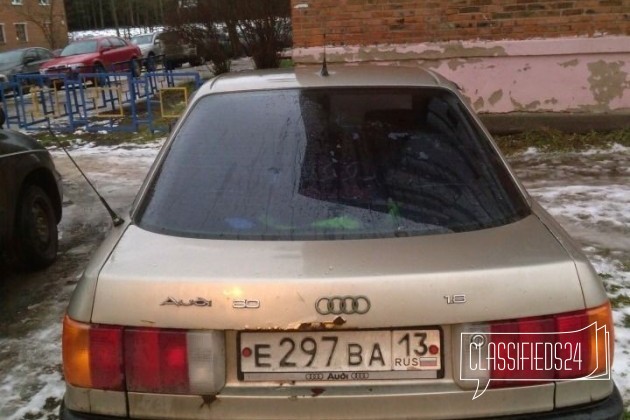 Audi 80, 1989 в городе Истра, фото 4, Московская область