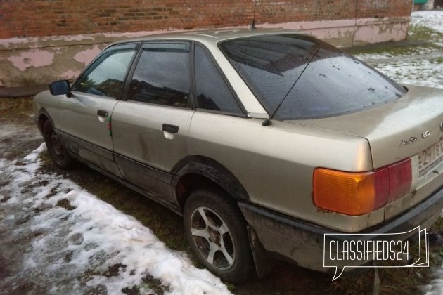 Audi 80, 1989 в городе Истра, фото 5, телефон продавца: +7 (916) 549-31-41