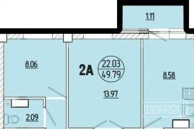 2-к квартира, 48.4 м², 8/9 эт. в городе Иркутск, фото 11, телефон продавца: +7 (950) 107-87-25