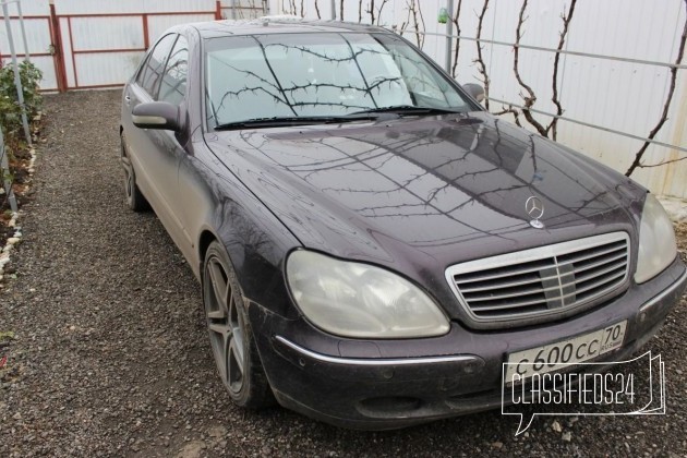 Mercedes-Benz S-класс, 2000 в городе Краснодар, фото 2, телефон продавца: +7 (918) 122-04-42