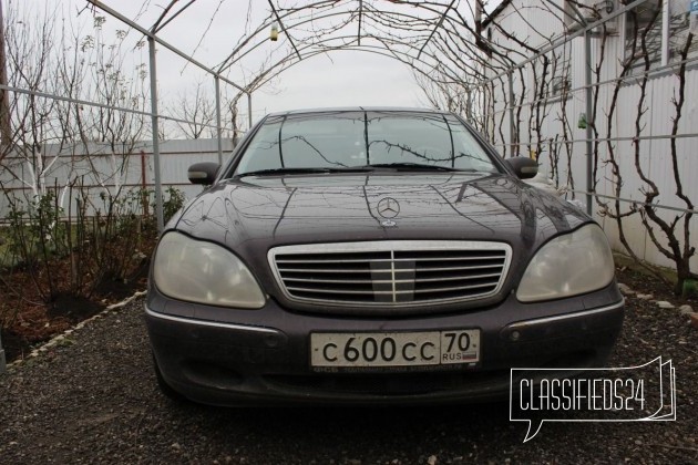 Mercedes-Benz S-класс, 2000 в городе Краснодар, фото 3, стоимость: 500 000 руб.