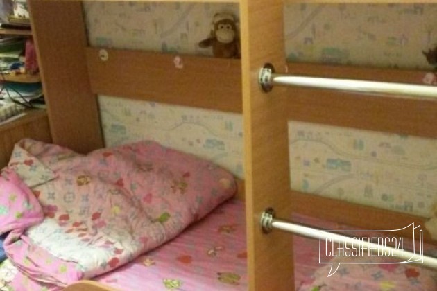 Кровать двухъярусная в городе Томск, фото 1, телефон продавца: +7 (903) 953-04-54