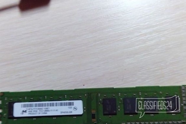 Micron mt8jtf51264az 1g6e1 4gb в городе Белгород, фото 2, Белгородская область