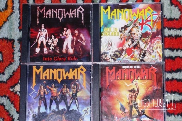 Пять дисков manowar-1982-1983-1984-1987-1988 в городе Новосибирск, фото 1, телефон продавца: +7 (923) 707-49-07