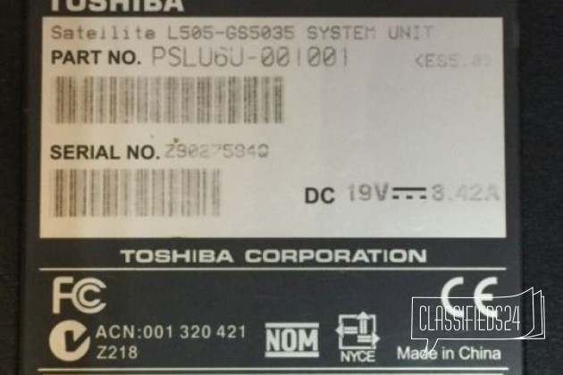 Ноутбук Toshiba в городе Киров, фото 2, телефон продавца: |a:|n:|e: