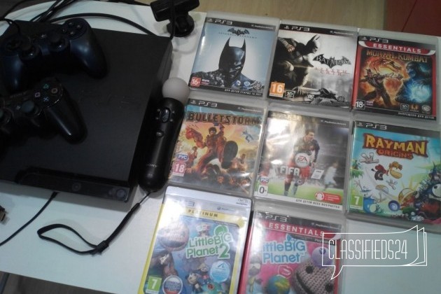 Продам PS3 с играми в городе Томск, фото 1, телефон продавца: +7 (903) 915-48-46