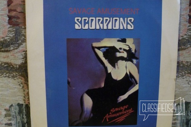 Scorpions -Savage Amusement /ex/nm в городе Барнаул, фото 1, телефон продавца: +7 (913) 096-13-33