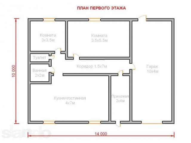 Продам дом в городе Старый Оскол, фото 6, стоимость: 1 450 000 руб.