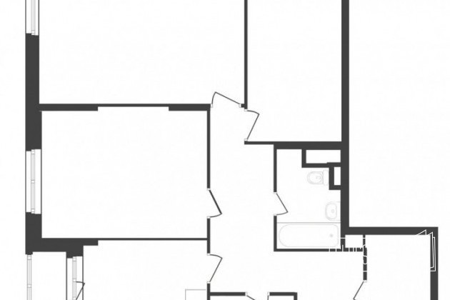 3-к квартира, 90.5 м², 1/17 эт. в городе Химки, фото 1, Новостройки