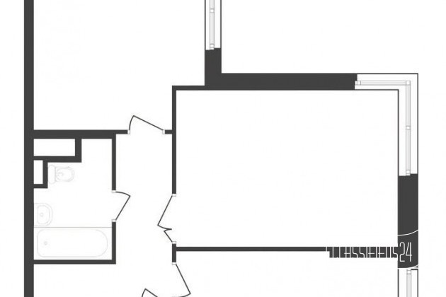 2-к квартира, 70.4 м², 1/17 эт. в городе Химки, фото 1, Новостройки