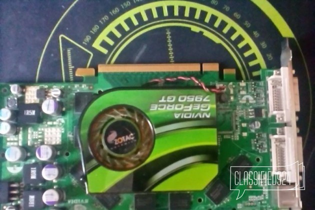 Zotac Nvidia GeForce GT 7950 512MB в городе Красноярск, фото 1, стоимость: 1 500 руб.