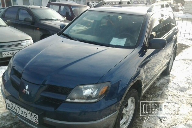 Mitsubishi Outlander, 2003 в городе Пермь, фото 1, Mitsubishi