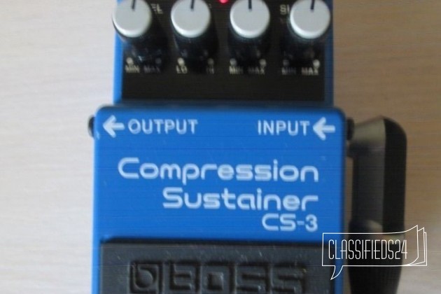 Boss Sustainer Compressor CS-3 в городе Вологда, фото 1, стоимость: 4 000 руб.