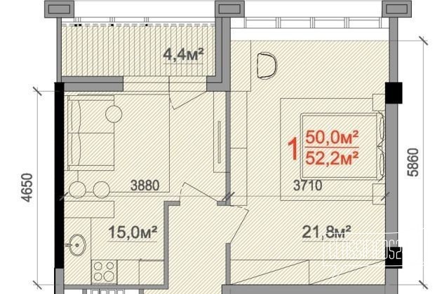 1-к квартира, 45 м², 17/26 эт. в городе Екатеринбург, фото 7, телефон продавца: +7 (922) 142-61-06