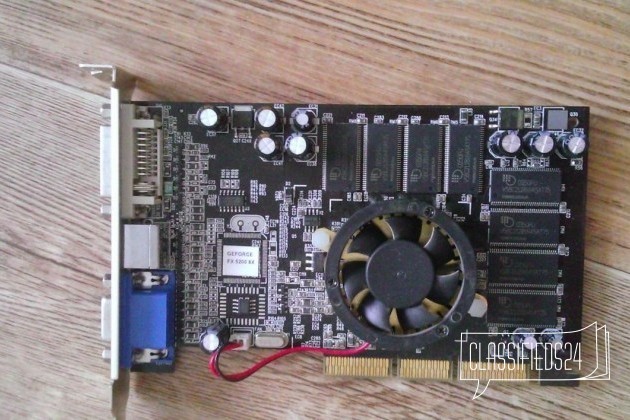 Видеокарта Geforce FX-5200 б/у в городе Нижнекамск, фото 1, телефон продавца: +7 (987) 299-77-54