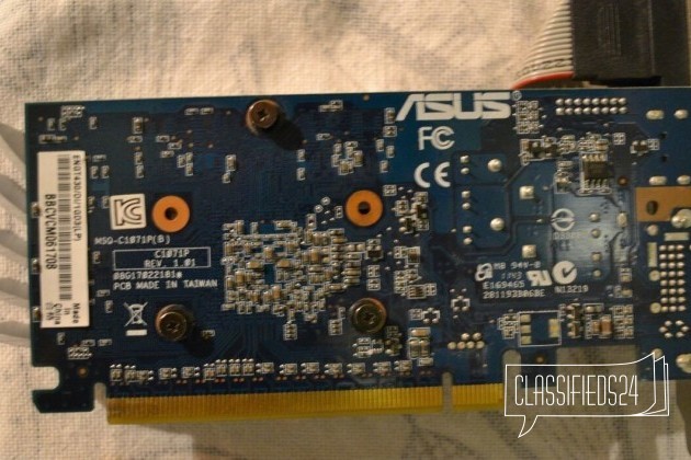 Asus GeForce GT 430 700Mhz PCI-E 2.0 1024Mb 1200Mh в городе Санкт-Петербург, фото 1, стоимость: 1 500 руб.