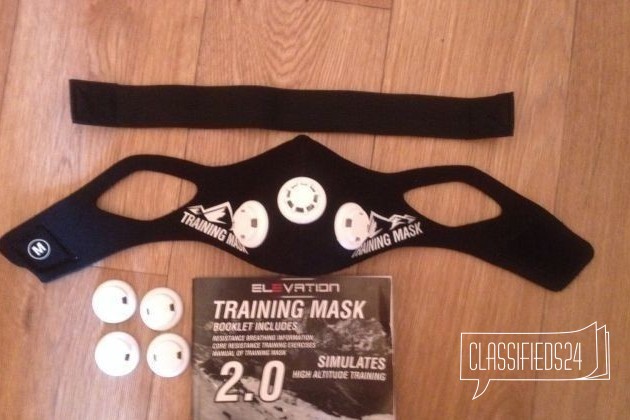 Тренировочная маска elevation training mask 2.0 в городе Благовещенск, фото 3, Фитнес, атлетика и тренажёры