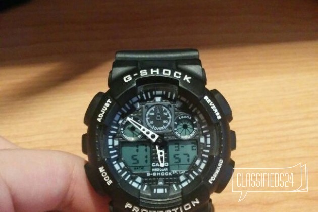 Casio G-Shock GA-100 в отличном состоянии в городе Пермь, фото 2, стоимость: 1 990 руб.