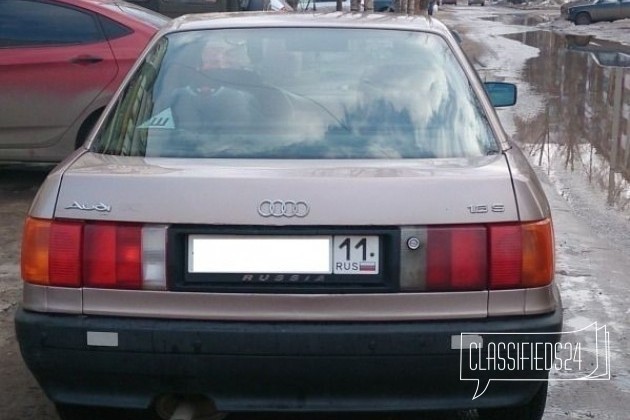 Audi 80, 1989 в городе Сыктывкар, фото 5, телефон продавца: +7 (904) 232-20-02