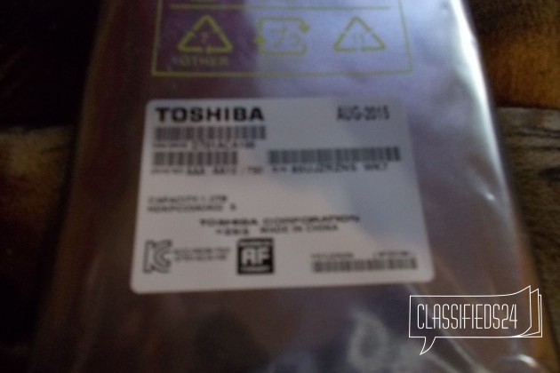 Toshiba 1TB в городе Смоленск, фото 1, телефон продавца: +7 (962) 196-35-49