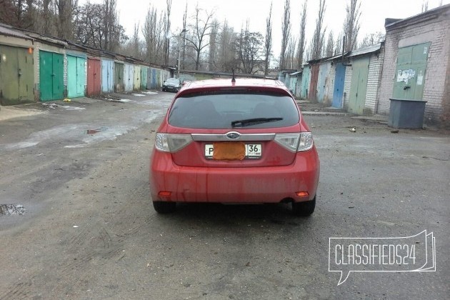 Subaru Impreza, 2008 в городе Воронеж, фото 4, телефон продавца: |a:|n:|e: