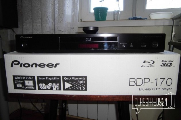 Pioneer BDP-170 в городе Рязань, фото 1, Видеоплееры