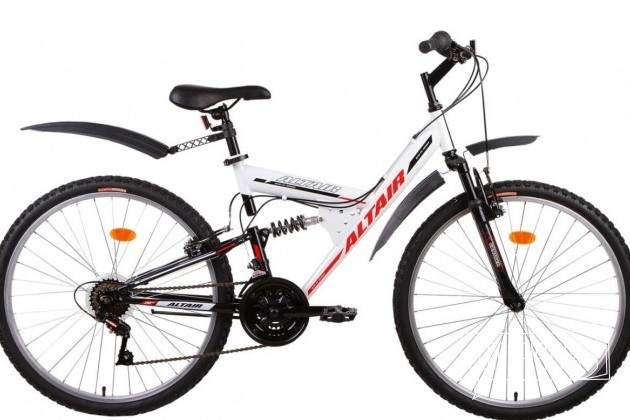 Forward Altair MTB FS 26 рост 16 белый/черный в городе Волгоград, фото 1, телефон продавца: +7 (927) 537-76-14