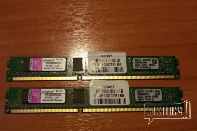 Память Kingston 2048 Mb DDR3 в городе Великий Новгород, фото 1, телефон продавца: +7 (908) 295-99-05