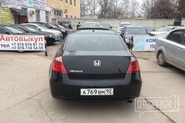 Honda Accord, 2009 в городе Севастополь, фото 3, телефон продавца: +7 (978) 718-54-05