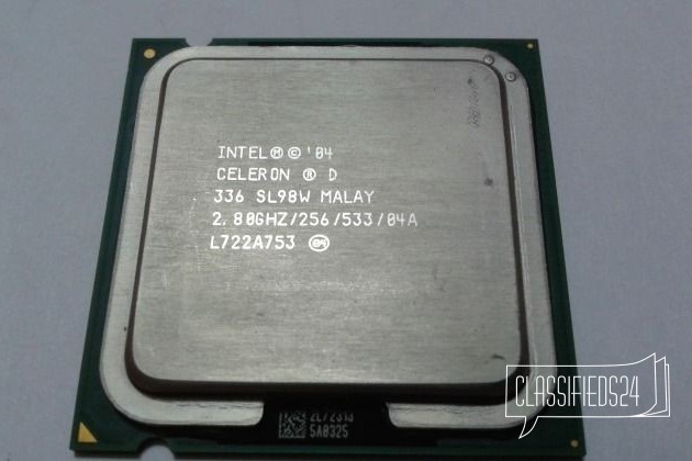 Процессор intel Celeron D336 socket 775 в городе Белорецк, фото 1, телефон продавца: +7 (967) 738-70-98