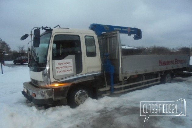 Isuzu Forward с манипулятором в городе Тверь, фото 4, Автокраны